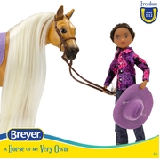 Breyer Freedom Charm Quarter Horse & Gabi Western Rider