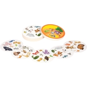 Large View Spot It Animals Card Game