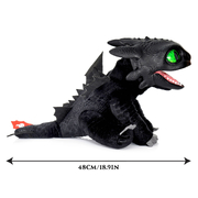 Large View DreamWorks How To Train Your Dragon: RealFX Toothless Interactive Toy