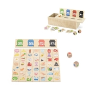 Viga Wooden Waste Sorting Set