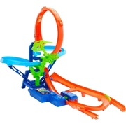 Hot Wheels Stunt Tracks Mid-Air Crash Playset