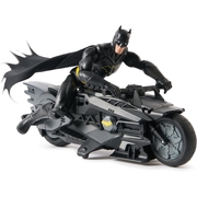 DC Batman Batcycle RC with Batman Figure Remote Control Vehicle