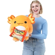 5 Surprise Snackles Super Size Plush - Albie (Axolotl Maruchan)