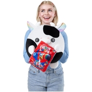 5 Surprise Snackles Super Size Plush - Daisy Cow (Froot Loops)