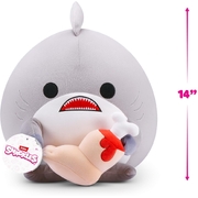 5 Surprise Snackles Super Size Plush - Finn the Shark