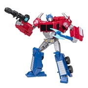 Transformers Earthspark Deluxe Class Optimus Prime Action Figure