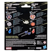 Beyblade X Marvel Captain America 4-70GB vs Red Hulk 1-80R Dual Pack