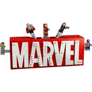 LEGO Super Heroes Marvel Logo & Minifigures (76313)