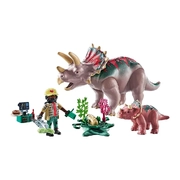 Playmobil Dinos Triceratops Family 29pc 71821
