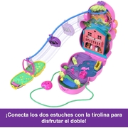 Polly Pocket Adventures in Rio Momma Monkey & Baby Playset