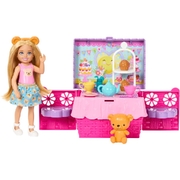 Barbie Family and Friends Club Chelsea Pop-Up Tea Party Playset JJB40