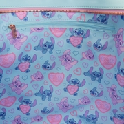 Loungefly Disney Stitch & Angel True Love Tote Crossbody Bag (WDTB3444)