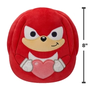 Squishmallows Valentines Sonic the Hedgehog Knuckles 8" Plush