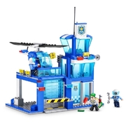 ZURU MAX Build City Police Station Playset 321 Bricks