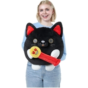 5 Surprise Snackles Super Size Plush - Luna The Black Cat with PEZ