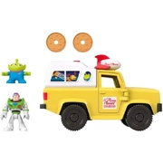 Fisher-Price Imaginext Toy Story Buzz & Pizza Planet Truck Disc Launcher Vehicle