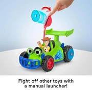 Fisher-Price Imaginext Disney Pixar Toy Story Woody & RC Disc Launcher Vehicle