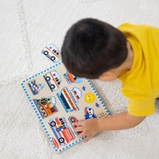 Melissa & Doug Vehicles Sound Puzzle 8 PIeces 