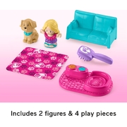 Fisher-Price Barbie-themed Little People Pet Sister Set