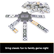 Cardinal Classic Double Nine Dominoes Set in Storage Tin