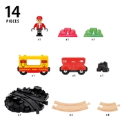Brio World Cargo Gemstone Train Set 14 pieces 36130