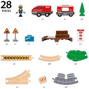 Brio World Pullback Train Set 28 pieces 36102