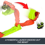 Hot Wheels Monster Trucks Snake Slam Takedown Playset