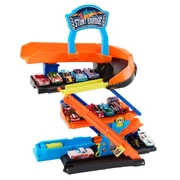 Hot Wheels Transforming Stunt Garage 2 in 1 Playset