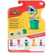 Super Mario 4" Bone Piranha Plant Action Figure (Wave 47)