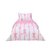 Disney Princess Cotton Reversible Quilt Cover Set -Single Bed Pink