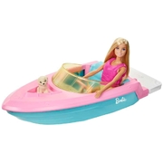 Barbie Doll and Boat Playset GRG30