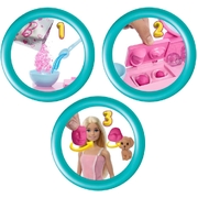 Barbie Face Mask Spa Day Playset Blonde Doll HYV31