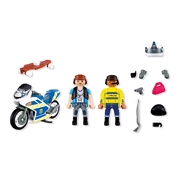 Playmobil City Action Motorcycle Chase 17pc 72079