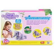 Zuru Pets Alive Mommy Elephant and Baby Surprise Interactive Toy