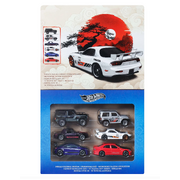 Hot Wheels Streets of Japan Multipack 6-Pack 1:64 Scale Toy Cars
