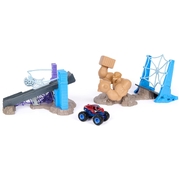 Marvel Monster Jam The Amazing Spider-Man Sandman City Battle Playset 1:64 Scale