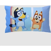 Bluey Kids Standard Pillowcase - Bluey Stripe