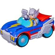 Marvel Iron Man and his Awesome Friends Thor Thunder Roadracer Action Figure & Toy Vehicle