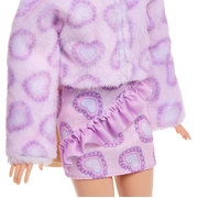 Barbie Cutie Reveal Doll & Accessories, Cuddly Series Kitten With 10 Surprises