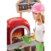 Barbie Pizza Chef Doll and Playset, Blonde 