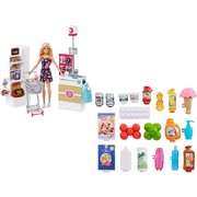 Barbie Supermarket with Blonde Doll Playset