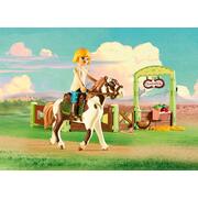 Playmobil Spirit Riding Free Abigail & Boomerang with Horse Stall 56pc