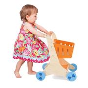 Viga Toys Wooden Shopping Cart