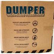 Enviro 100% Recycled Plastic Dumper Truck with 11pc Blocks Construction Vehicle Series