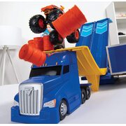 Monster Jam 1:64 Transforming Hauler Playset