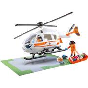 Playmobil City Life Rescue Helicopter 38pc 70048