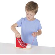 Melissa & Doug Wooden Lacing Sneaker