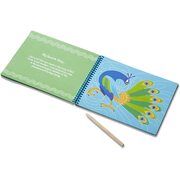 Melissa & Doug On the Go Scratch Art Favorite Things Picture Reveal Pad