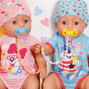 BABY born Magic Dummy with Chain Blue/Pink