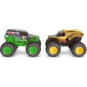 Monster Jam Color-Change Dirty to Clean 1:64 2 Pack Trucks 